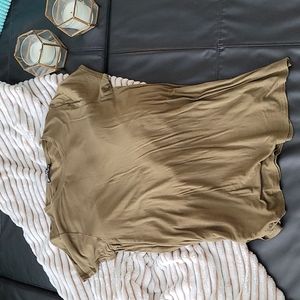 A soft material green shirt